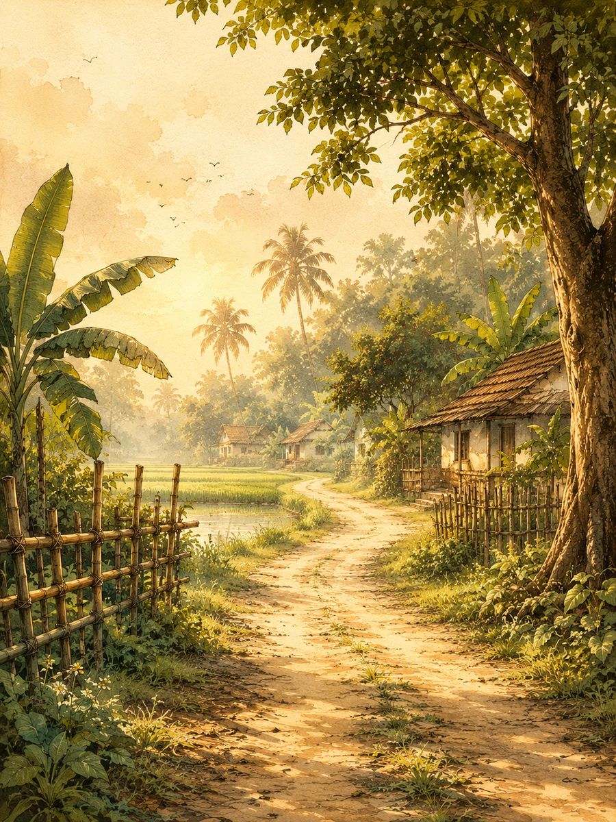 গ্রামের পথ