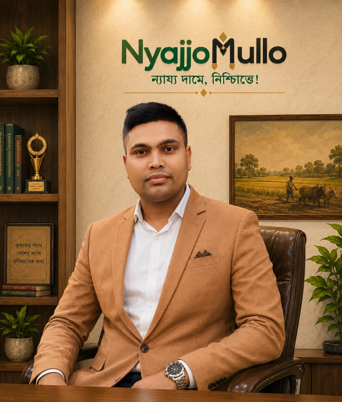 সুমন মন্ডল, Founder of NyajjoMullo
